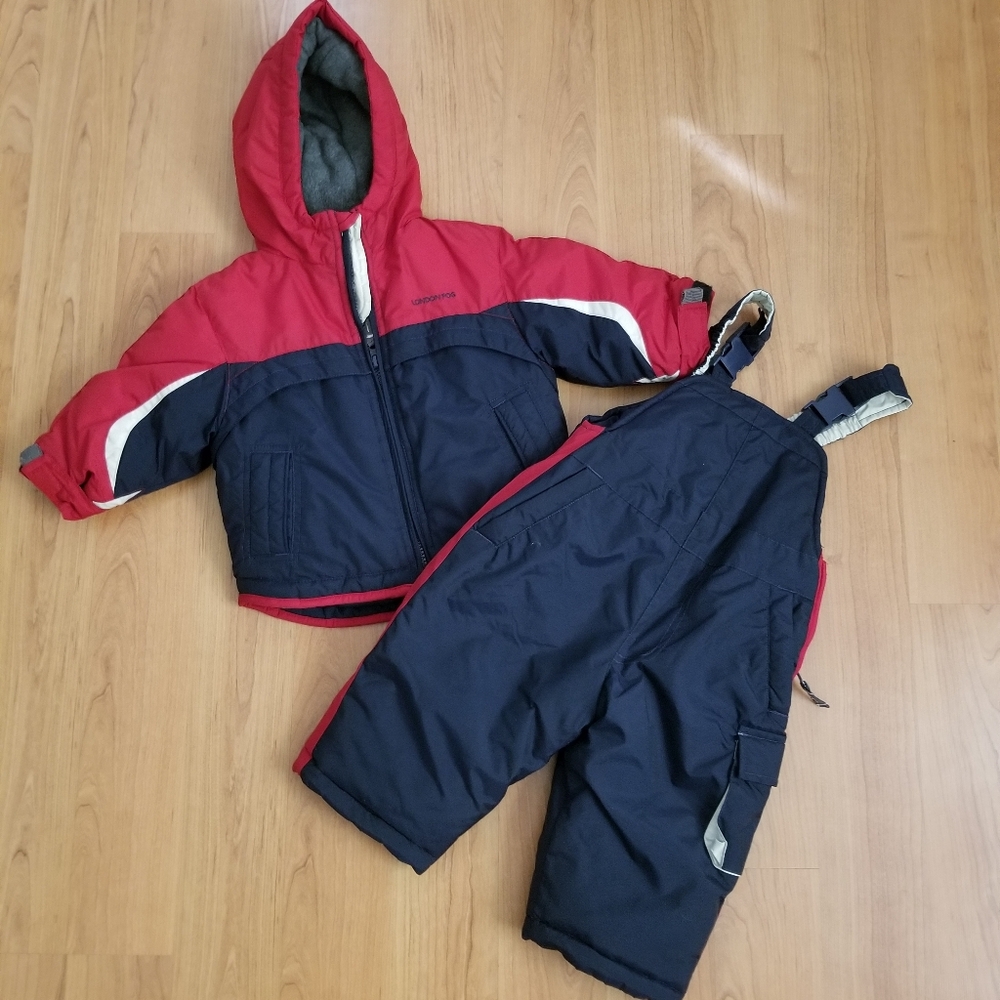 London Fog Jacket And Bib Set